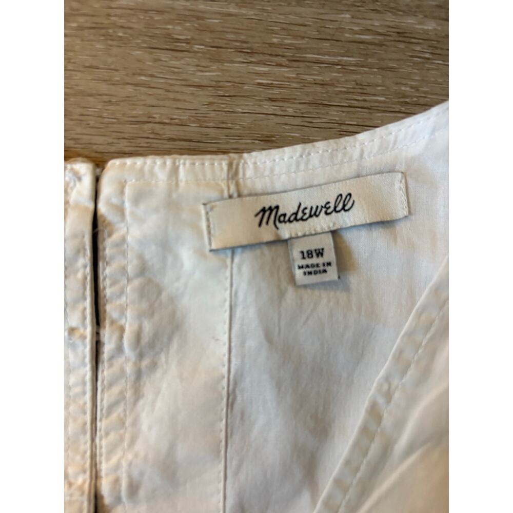 Madewell Plus Annamarie Embroidered Mini Dress - Picture 6 of 10